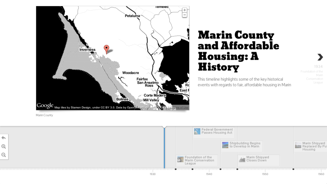 Marin County and Affordable Housing: A History